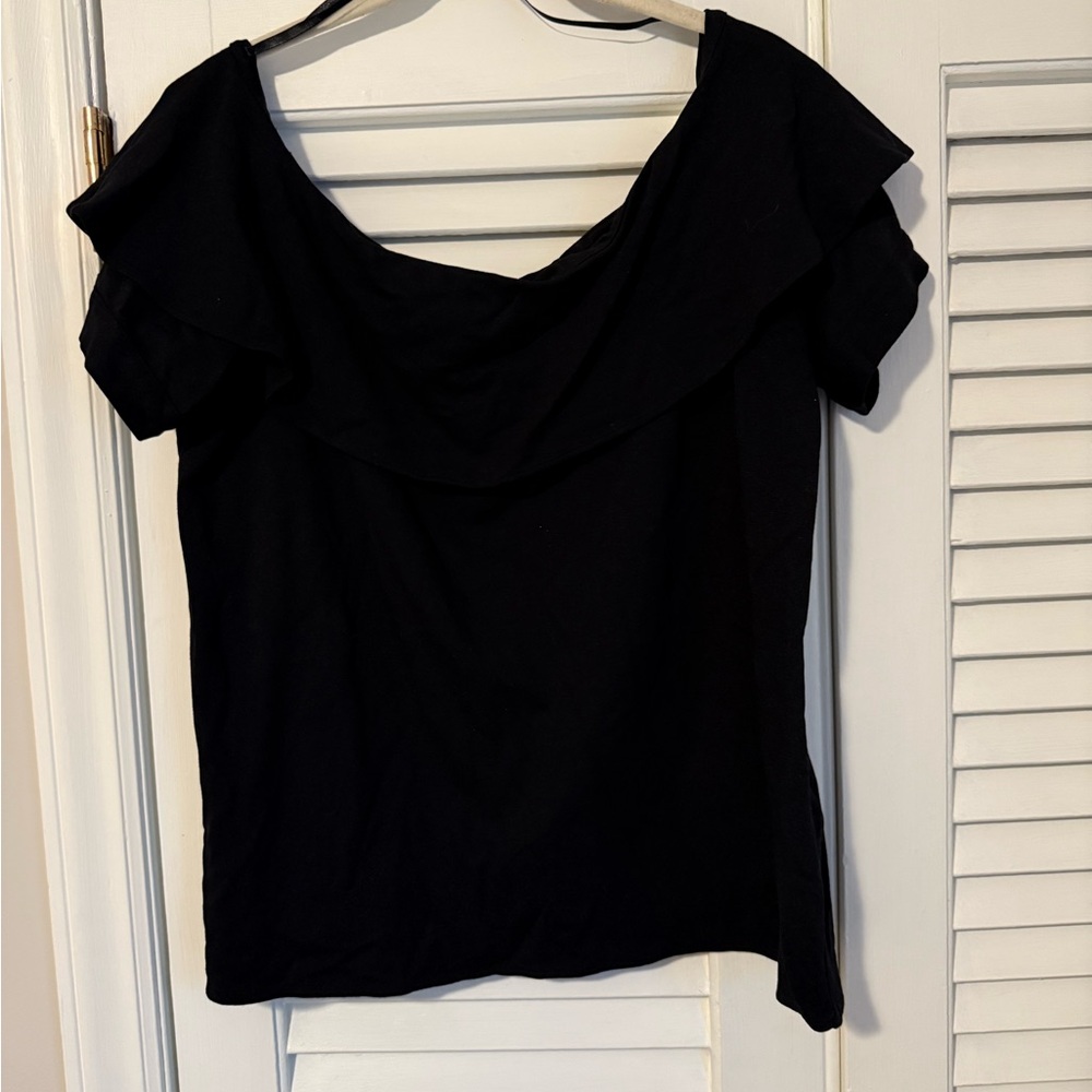 Elegant Black Women's Top